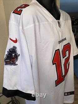 Tom Brady L Tampa Bay Buccaneers Authentic Nike Vapor On Field White Jersey NWT