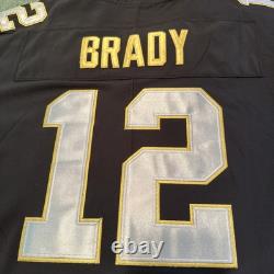 Tom Brady Nike Elite Jersey Tampa Bay Buccaneers Black Gold Super Bowl LIV XXL