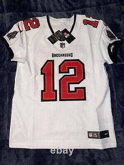 Tom Brady Nike Vapor ELITE Authentic Jersey White Tampa Bay Buccaneers 44, 48