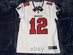 Tom Brady Nike Vapor ELITE Authentic Jersey White Tampa Bay Buccaneers 44, 48