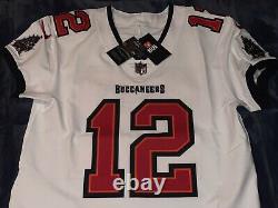 Tom Brady Nike Vapor ELITE Authentic Jersey White Tampa Bay Buccaneers 44, 48