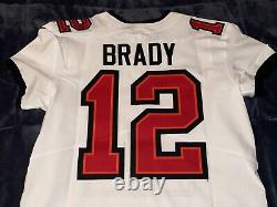 Tom Brady Nike Vapor ELITE Authentic Jersey White Tampa Bay Buccaneers 44, 48