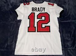 Tom Brady Nike Vapor ELITE Authentic Jersey White Tampa Bay Buccaneers 48