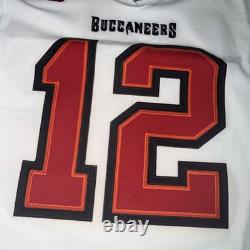 Tom Brady Nike Vapor Elite Tampa Bay Buccaneers Away Captains Jersey Size 44/L