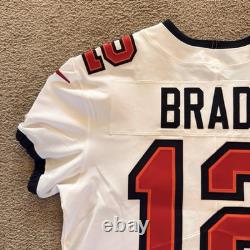 Tom Brady Nike Vapor Elite Tampa Bay Buccaneers Away Captains Jersey Size 44/L