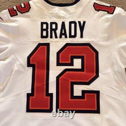 Tom Brady Nike Vapor Elite Tampa Bay Buccaneers Away Captains Jersey Size 44/L