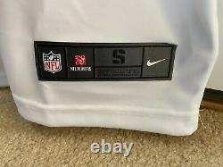 Tom Brady Nike Vapor Limited Tampa Bay Buccaneers White CAPTAIN PATCH Jersey