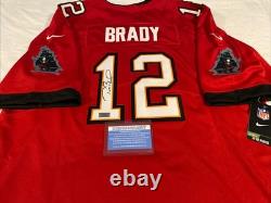 Tom Brady Signed Autograh Nike On Field Tampa Bay Buccaneers Jersey NWT With COA
