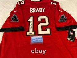 Tom Brady Signed Autograh Nike On Field Tampa Bay Buccaneers Jersey NWT With COA