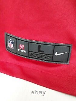 Tom Brady Super Bowl LIV Tampa Bay Bucs Nike NFL Jersey Red Mens Size L NWT