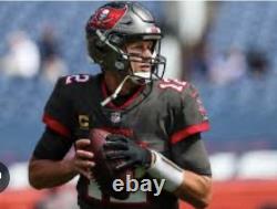 Tom Brady Tampa Bay Buccaneers Authentic Jersey With Super Bowl & Captains Patch