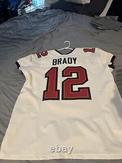 Tom Brady Tampa Bay Buccaneers Authentic Wht Nike Vapor Elite Jersey Size 52 NWT