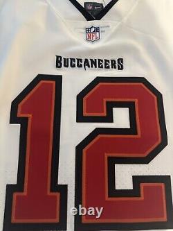 Tom Brady Tampa Bay Buccaneers Authentic Wht Nike Vapor Elite Jersey Size 52 NWT