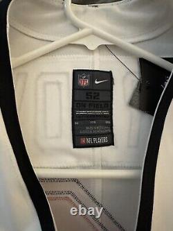 Tom Brady Tampa Bay Buccaneers Authentic Wht Nike Vapor Elite Jersey Size 52 NWT