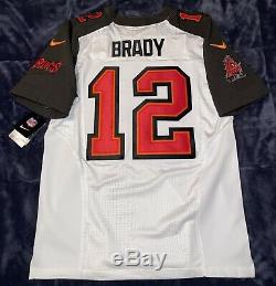 Tom Brady Tampa Bay Buccaneers Elite AUTHENTIC 2019 Jersey NON-CUFFED SLEEVE 44