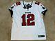 Tom Brady Tampa Bay Buccaneers Elite Authentic White Jersey Super Bowl Size 40