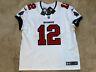 Tom Brady Tampa Bay Buccaneers Elite Authentic White Road Jersey Super Bowl