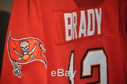 Tom Brady Tampa Bay Buccaneers Jersey NFL Hooded Sweatshirt Embroidered Hoodie