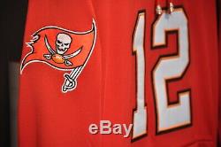 Tom Brady Tampa Bay Buccaneers Jersey NFL Hooded Sweatshirt Embroidered Hoodie
