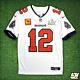 Tom Brady Tampa Bay Buccaneers Limited Captain Super Bowl Lv White S Jersey Nwt