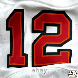 Tom Brady Tampa Bay Buccaneers Limited Captain Super Bowl LV White S Jersey Nwt