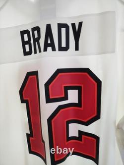 Tom Brady Tampa Bay Buccaneers NIKE White Jersey Men's Sizes XL, 3XL