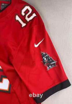 Tom Brady Tampa Bay Buccaneers Nike Game Jersey Men's 2021 #12 Red TB12 New