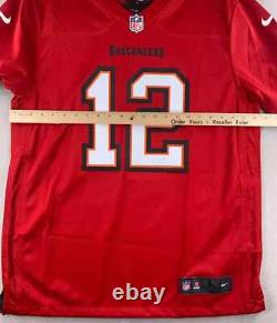Tom Brady Tampa Bay Buccaneers Nike Game Jersey Men's 2021 #12 Red TB12 New