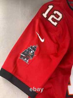 Tom Brady Tampa Bay Buccaneers Nike Game Jersey Men's 2021 NFL #12 Red TB12 New