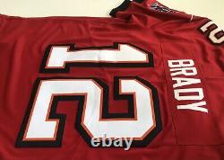 Tom Brady Tampa Bay Buccaneers Nike Limited Vapor Untouchable Red Jersey Medium