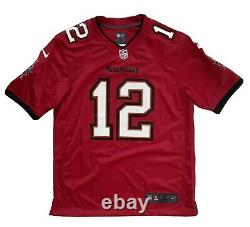 Tom Brady Tampa Bay Buccaneers Nike Red Game Jersey Medium