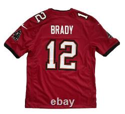 Tom Brady Tampa Bay Buccaneers Nike Red Game Jersey Medium