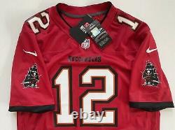 Tom Brady Tampa Bay Buccaneers Nike Red Game Jersey Medium