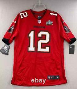 Tom Brady Tampa Bay Buccaneers Nike Super Bowl LV Game Jersey Men's SBLV NFL #12