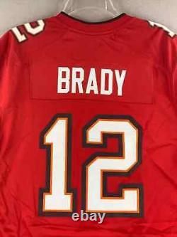 Tom Brady Tampa Bay Buccaneers Nike Super Bowl LV Game Jersey Men's SBLV NFL #12