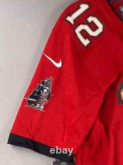 Tom Brady Tampa Bay Buccaneers Nike Super Bowl LV Game Jersey Men's SBLV NFL #12