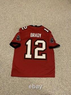 Tom Brady Tampa Bay Buccaneers Nike Vapor Limited Jersey Red 100% Authentic L