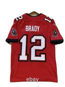 Tom Brady Tampa Bay Buccaneers Nike Vapor Limited Jersey Red Medium Authentic