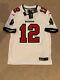 Tom Brady Tampa Bay Buccaneers Nike Vapor Limited Jersey White Large Authentic