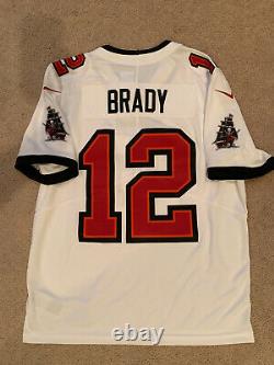 Tom Brady Tampa Bay Buccaneers Nike Vapor Limited Jersey White Large Authentic