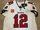 Tom Brady Tampa Bay Buccaneers Nike White Super Bowl Jersey New With Tags Elite