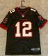 Tom Brady Tampa Bay Buccaneers Pewter Vapor Limited Authentic Jersey S Small New