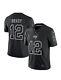 Tom Brady Tampa Bay Buccaneers Reflective Black Nike Limited Authentic Jersey L