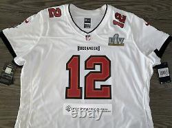 Tom Brady Tampa Bay Buccaneers Super Bowl LV Womens Game Jersey 2XL Nike MVP NWT