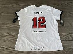 Tom Brady Tampa Bay Buccaneers Super Bowl LV Womens Game Jersey 2XL Nike MVP NWT