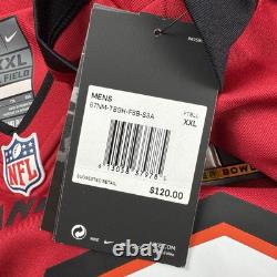 Tom Brady Tampa Bay Buccaneers Super Bowl Nike Game NFL Jersey Size XXL NEW