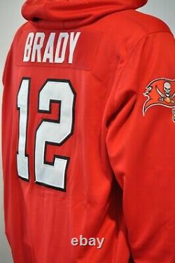 Tom Brady Tampa Bay Bucs Jersey NFL Hooded Sweatshirt Embroidered Hoodie