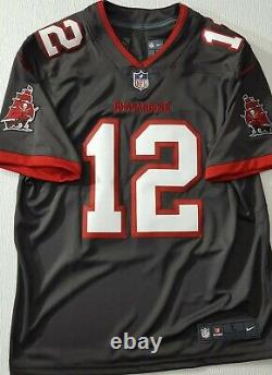 Tom Brady Tampa Bay Bucs New Nike Alternate Vapor Lmtd. Pewter Jersey Men's Sz L