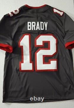 Tom Brady Tampa Bay Bucs New Nike Alternate Vapor Lmtd. Pewter Jersey Men's Sz L