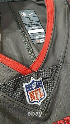 Tom Brady Tampa Bay Bucs New Nike Alternate Vapor Lmtd. Pewter Jersey Men's Sz L